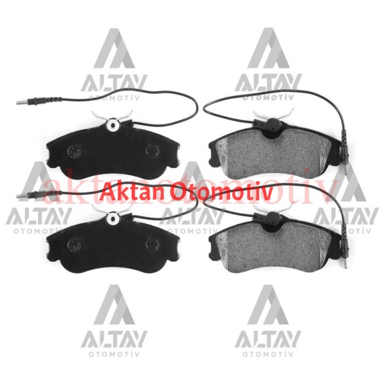 FREN BALATA BERLINGO  96-08 / PARTNER 96-08 / 306 93-02 FİŞLİ ÖN